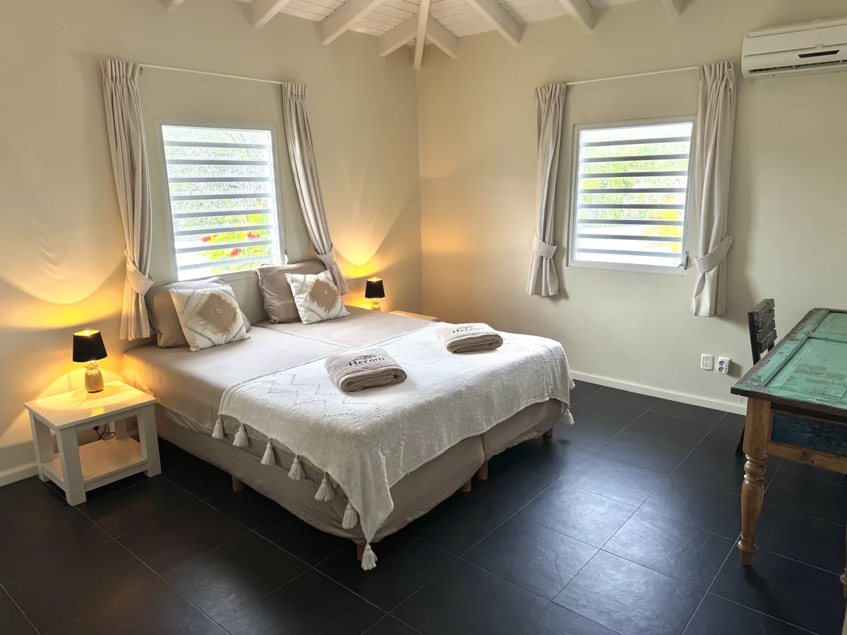 Slaapkamer 2 met airconditioning